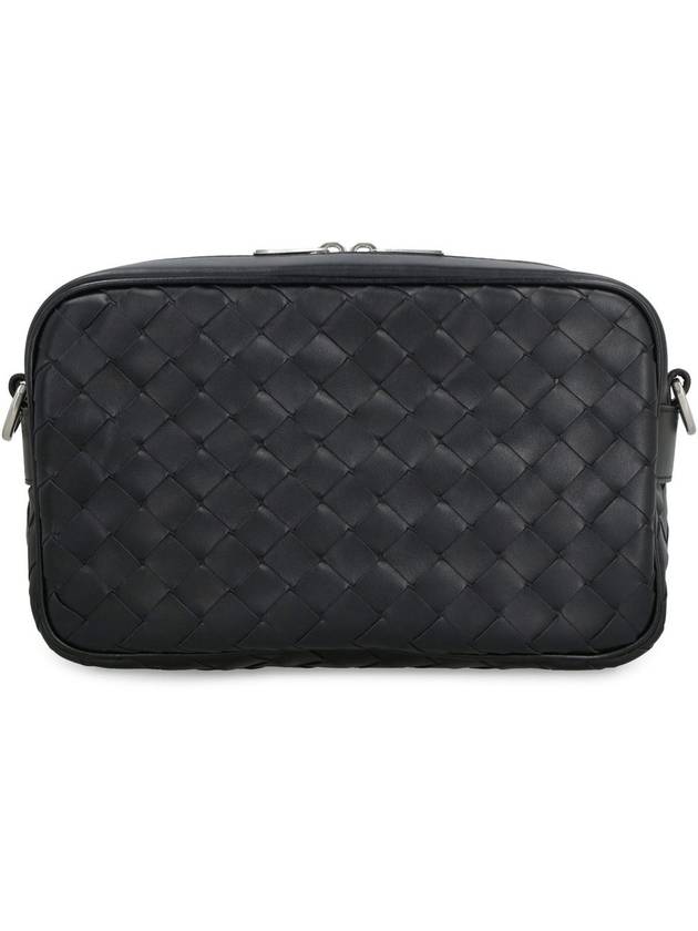 Intrecciato Camera Small Cross Bag Black - BOTTEGA VENETA - BALAAN 5