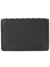 Men's Intrecciato Card Wallet Black - BOTTEGA VENETA - BALAAN 3