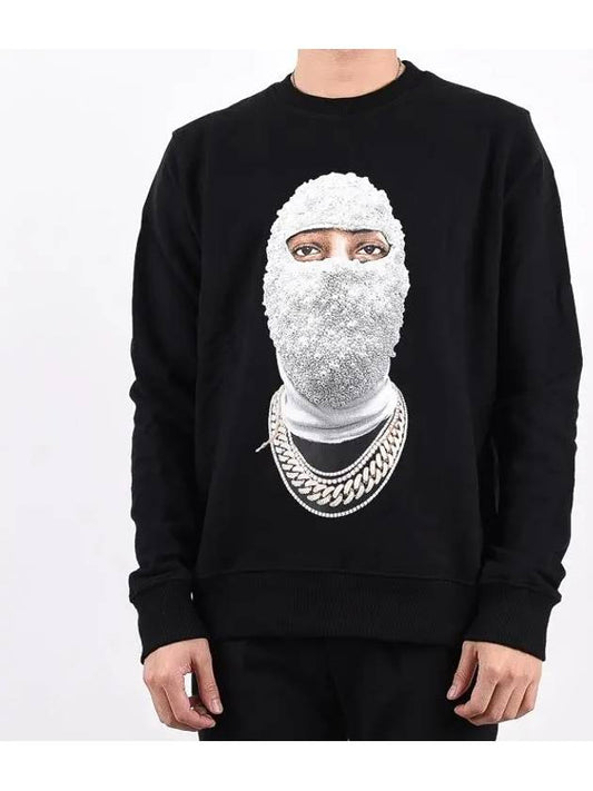 Mask printing sweatshirt black NOM18250 - IH NOM UH NIT - BALAAN 1