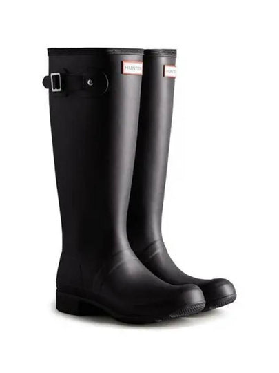 Original Tour Packable Tall Wellington Rain Boots Black - HUNTER - BALAAN 2