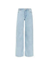 Elizabeth Wide Jeans Stone Washed Indigo - A.P.C. - BALAAN 2