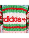 x Adidas logo striped knit sweater 717722 XKCQ3 5429 - GUCCI - BALAAN 4