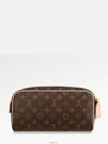 Dopp Kit Toilet Monogram Canvas Pouch Bag Brown - LOUIS VUITTON - BALAAN 3