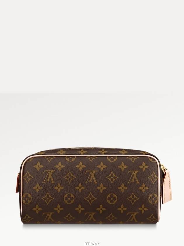 Dopp Kit Toilet Monogram Canvas Pouch Bag Brown - LOUIS VUITTON - BALAAN 3