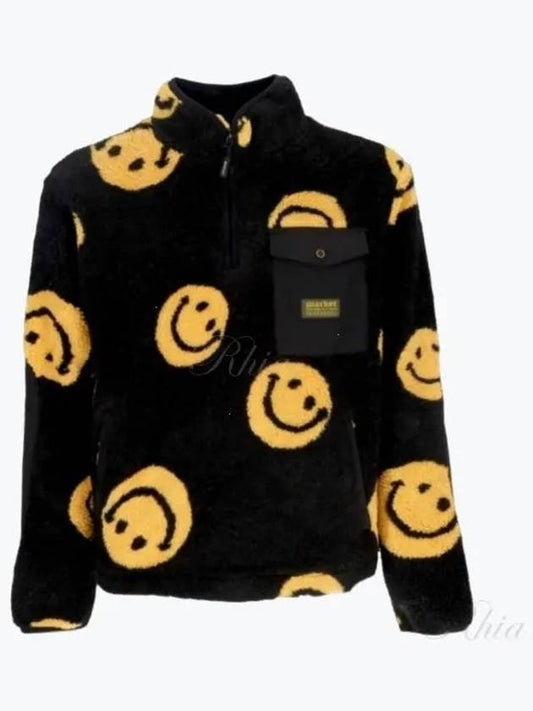 389000067 Black Smiley ACP Jacket - MARKET - BALAAN 1