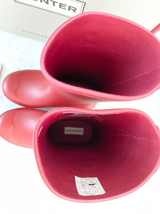 Kids Original Rain Boots JFT6000RMA Military Red - HUNTER - BALAAN 8