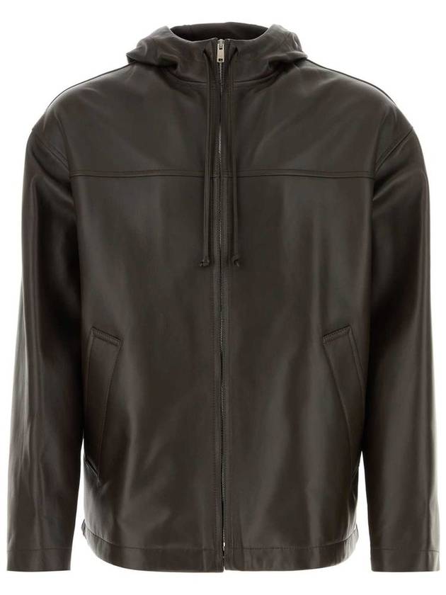 leather hooded jacket 789304V3WT0_2181 - BOTTEGA VENETA - BALAAN 2