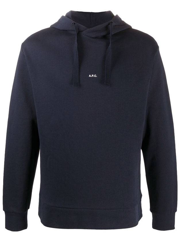 Larry small logo hood dark navy - A.P.C. - BALAAN 1