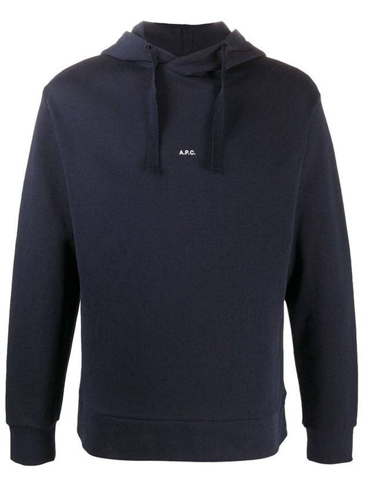 Larry small logo hood dark navy - A.P.C. - BALAAN 1