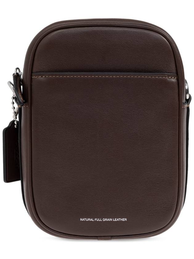 Coach Leather Shoulder Bag, Men's, Brown - COACH - BALAAN 3