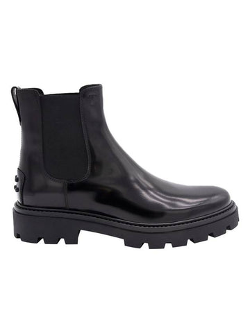 Leather Chelsea Boots Black - TOD'S - BALAAN 1