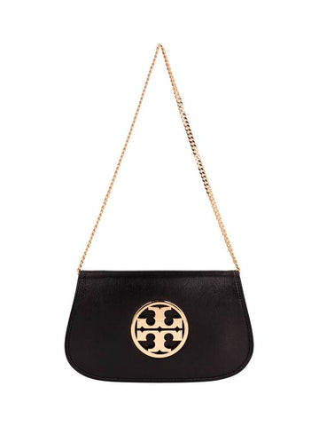 Reva Leather Cross Bag Black - TORY BURCH - BALAAN 1