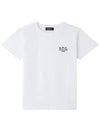 Raymond Short Sleeve T-shirt White - A.P.C. - BALAAN 3