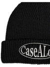 Circle Logo Beanie Black - CASEALOT - BALAAN 4