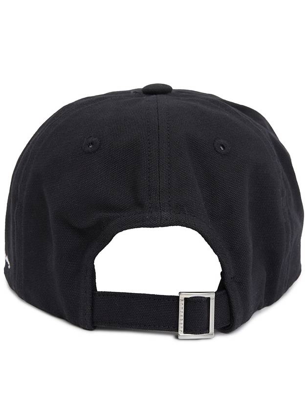 La Casquette Jacquemus Signature Ball Cap Black - JACQUEMUS - BALAAN 5