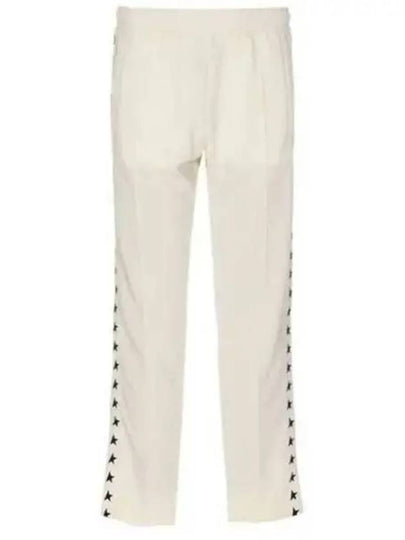 Men's Road Tapered Track Pants White - GOLDEN GOOSE - BALAAN 2