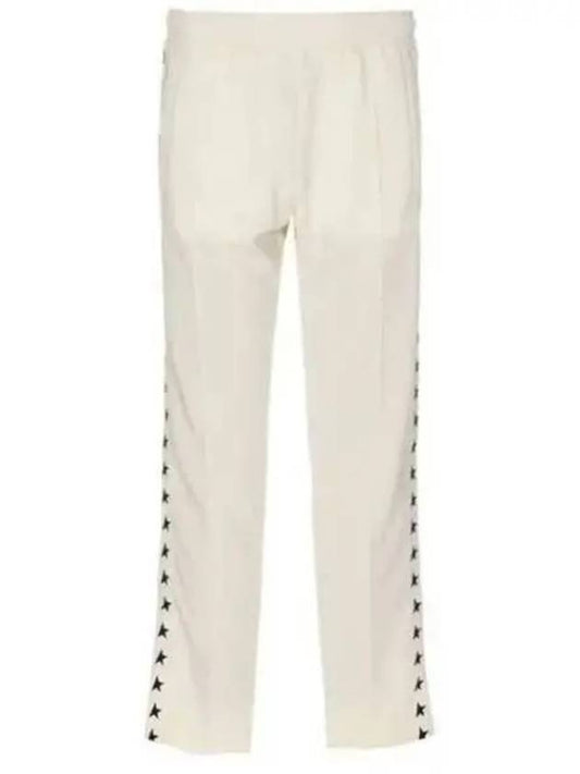 Men's Road Tapered Track Pants White - GOLDEN GOOSE - BALAAN 2