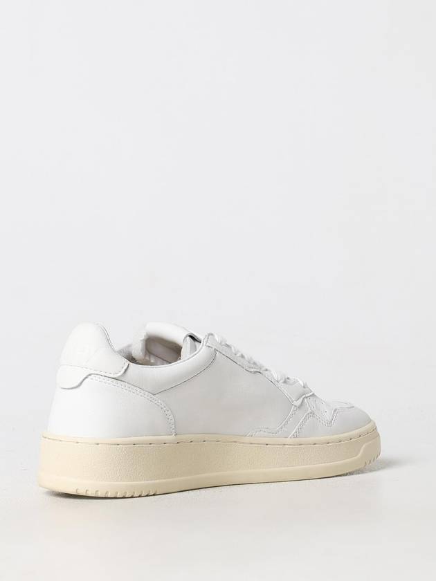 Medalist Goatskin Low Top Sneakers White - AUTRY - BALAAN 4