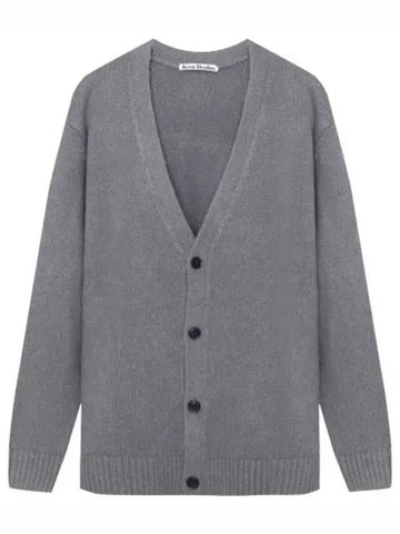 Wool blend knit cardigan men - ACNE STUDIOS - BALAAN 1