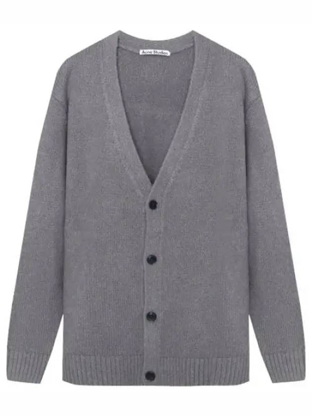 Wool blend knit cardigan - ACNE STUDIOS - BALAAN 1