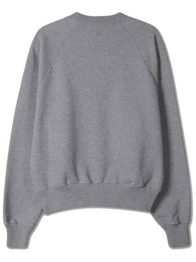 Paris France Sweatshirt Grey - AMI - BALAAN 4