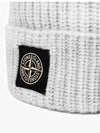 Stone Island N10B5 V0M61 7915N10B5 Mini Wappen Logo Ribbed Wool Beanie - POLO RALPH LAUREN - BALAAN 3