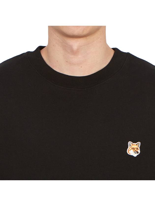 Fox Head Patch Regular Sweatshirt Black - MAISON KITSUNE - BALAAN 6