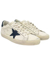 Superstar Beige Night Blue Heel Tab Sneakers - GOLDEN GOOSE - BALAAN 2