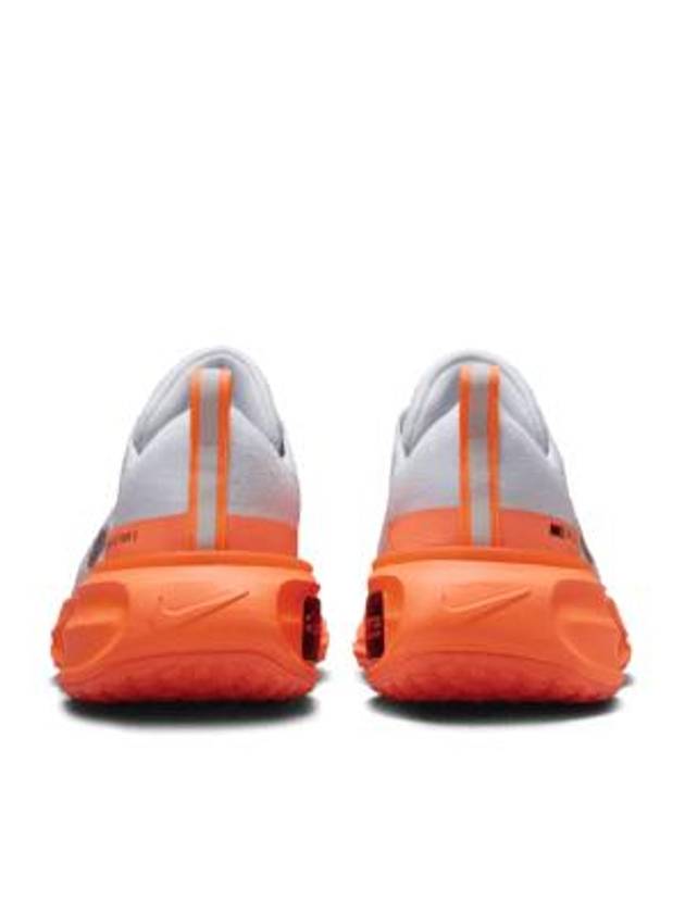 Zoom X Invincible 3 Road Running Low Top Sneakers White Orange - NIKE - BALAAN 5