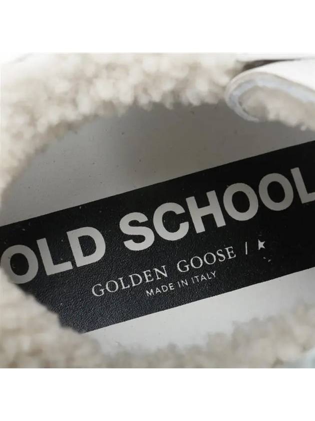 Old School Glitter Low Top Sneakers Silver White - GOLDEN GOOSE - BALAAN 9