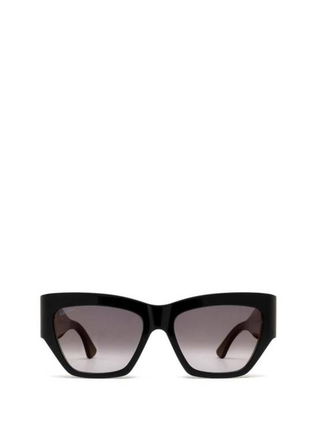 Sunglasses CT0435S 001 BLACK - CARTIER - BALAAN 1