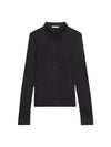 Jersey Slim Shirt Black - HELMUT LANG - BALAAN 1