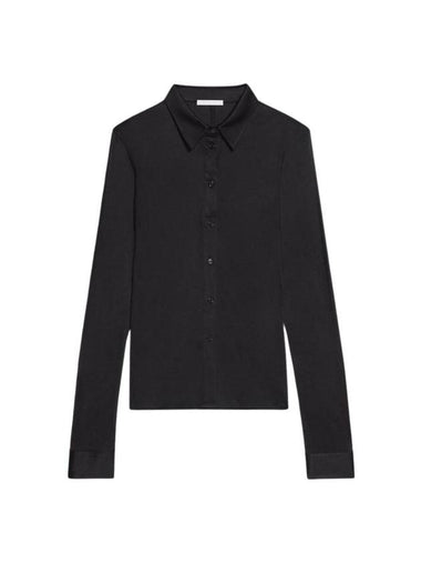 Jersey Slim Shirt Black - HELMUT LANG - BALAAN 1