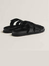 Chypre Men s Sandals Slippers Black H222000ZH01415 - HERMES - BALAAN 3