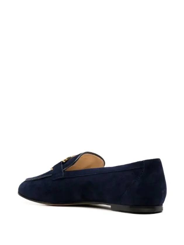 Women's Kate Suede Loafers Blue - TOD'S - BALAAN 4