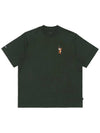 Tiger Collection Bucket Point T Shirt GREEN - MALBON GOLF - BALAAN 1