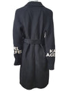 Size S Women's Wool Length 93cm Trench Coat - KARL LAGERFELD - BALAAN 2