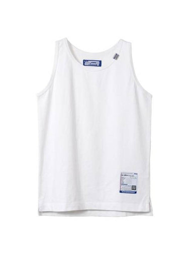 Heavy Weight Jersey Sleeveless White - MAISON MIHARA YASUHIRO - BALAAN 1