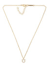 Gancini Crystal Necklace Gold - SALVATORE FERRAGAMO - BALAAN 3