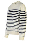 Billie Stripe Wool Knit Top Navy Ecru - A.P.C. - BALAAN 3