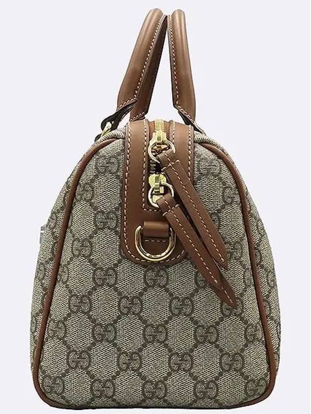 409529 GG Supreme Canvas Boston Tote Bag - GUCCI - BALAAN 3