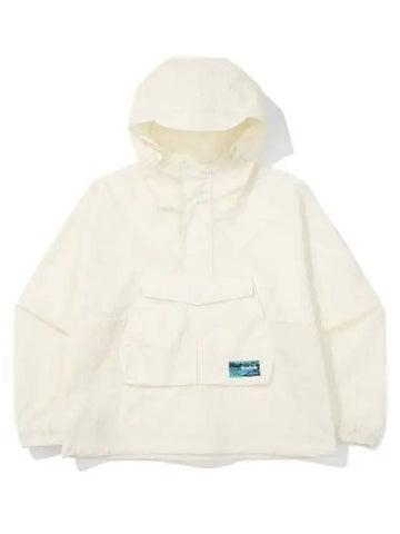 KODAK Finder Hooded Anorak Jacket Women IVORY - KODO - BALAAN 1