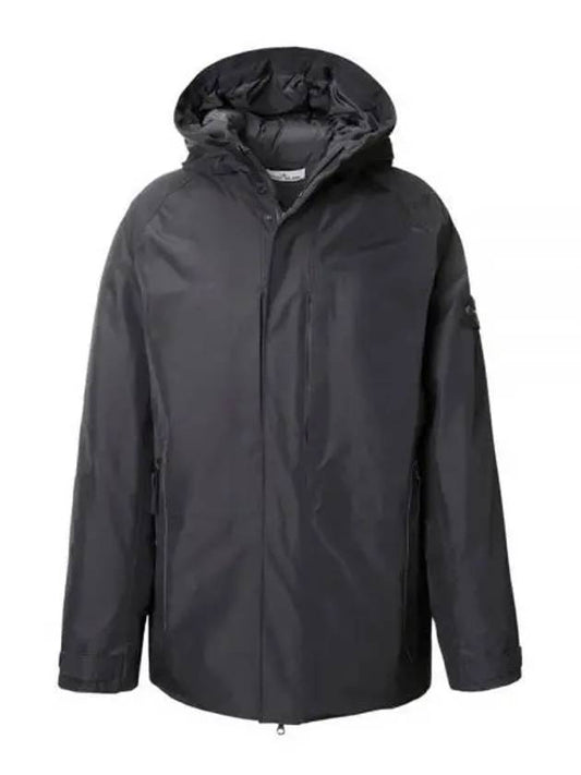 Gore-Tex Recycled Polyester Down Padding Black - STONE ISLAND - BALAAN 2