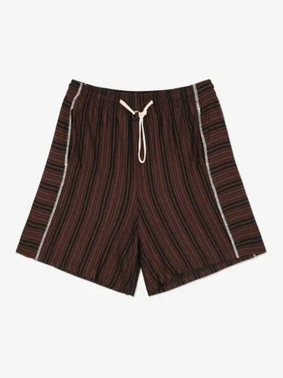 Overlook Elastic Shorts Black Brown - SUNNEI - BALAAN 2