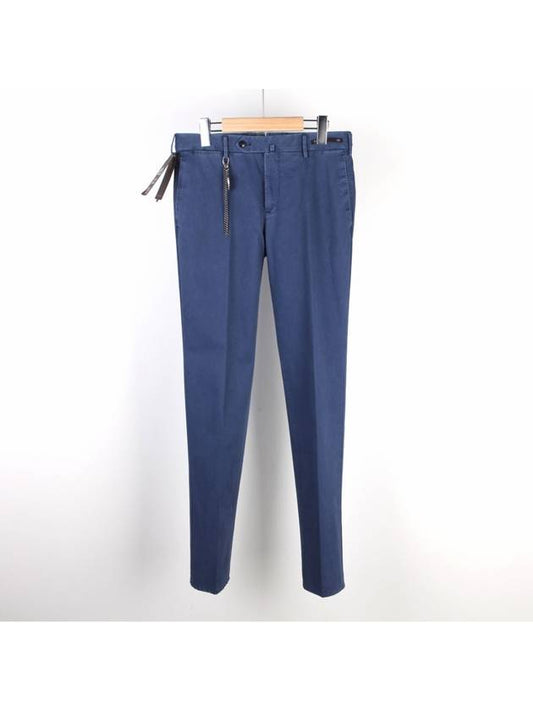 Side band chain pants dark blue TU65 0340 - PT01 - BALAAN 1