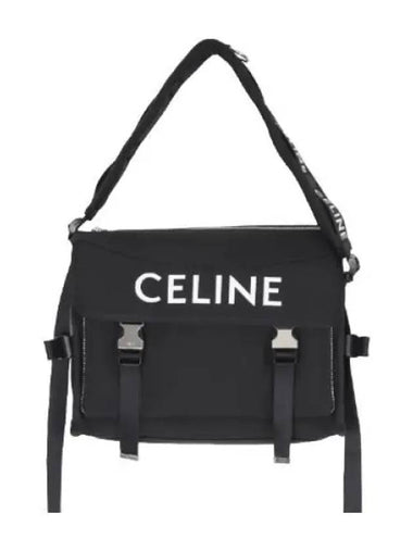 Large nylon logo messenger bag - CELINE - BALAAN 1