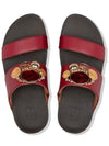 rosa cluster slide dark red women - FITFLOP - BALAAN 2