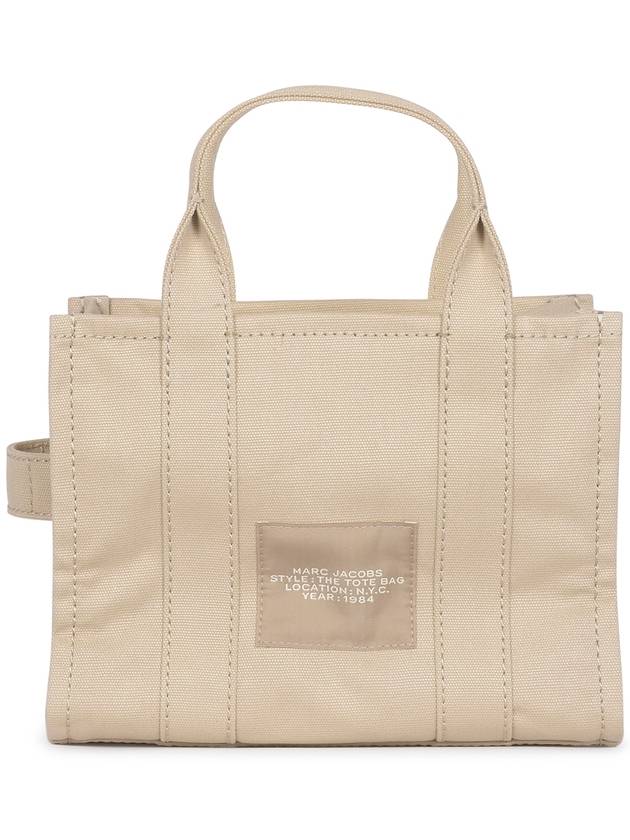 Logo Small Canvas Tote Bag Brown - MARC JACOBS - BALAAN 4