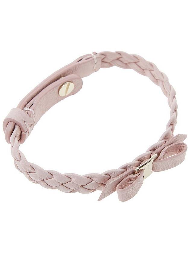 Vara Bow Leather Bracelet Macaron - SALVATORE FERRAGAMO - BALAAN 3