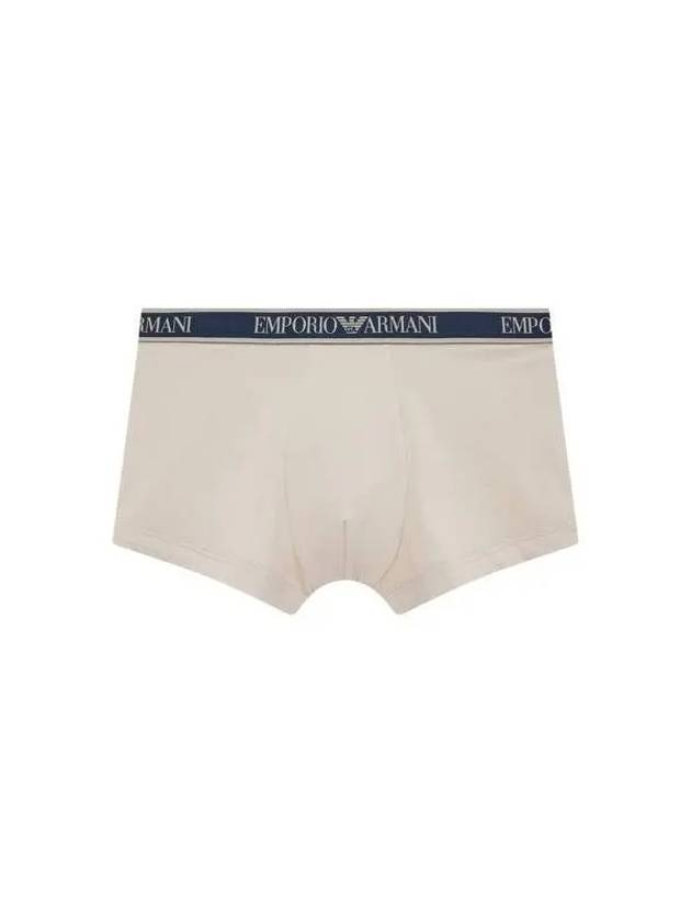 UNDERWEAR Men s Line Banding Solid Cotton Drawn Beige 271918 - EMPORIO ARMANI - BALAAN 1